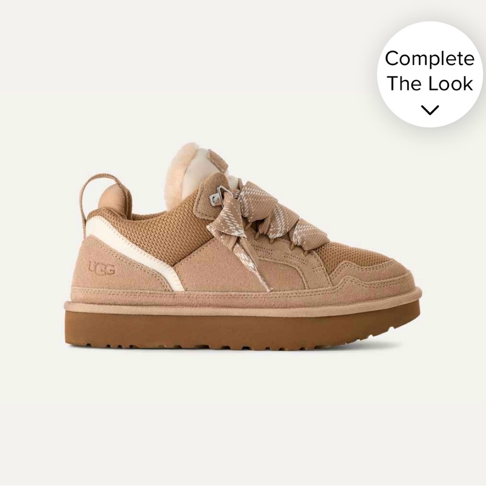 UGG Lowmel Plush Sneakers - NEVER WORN